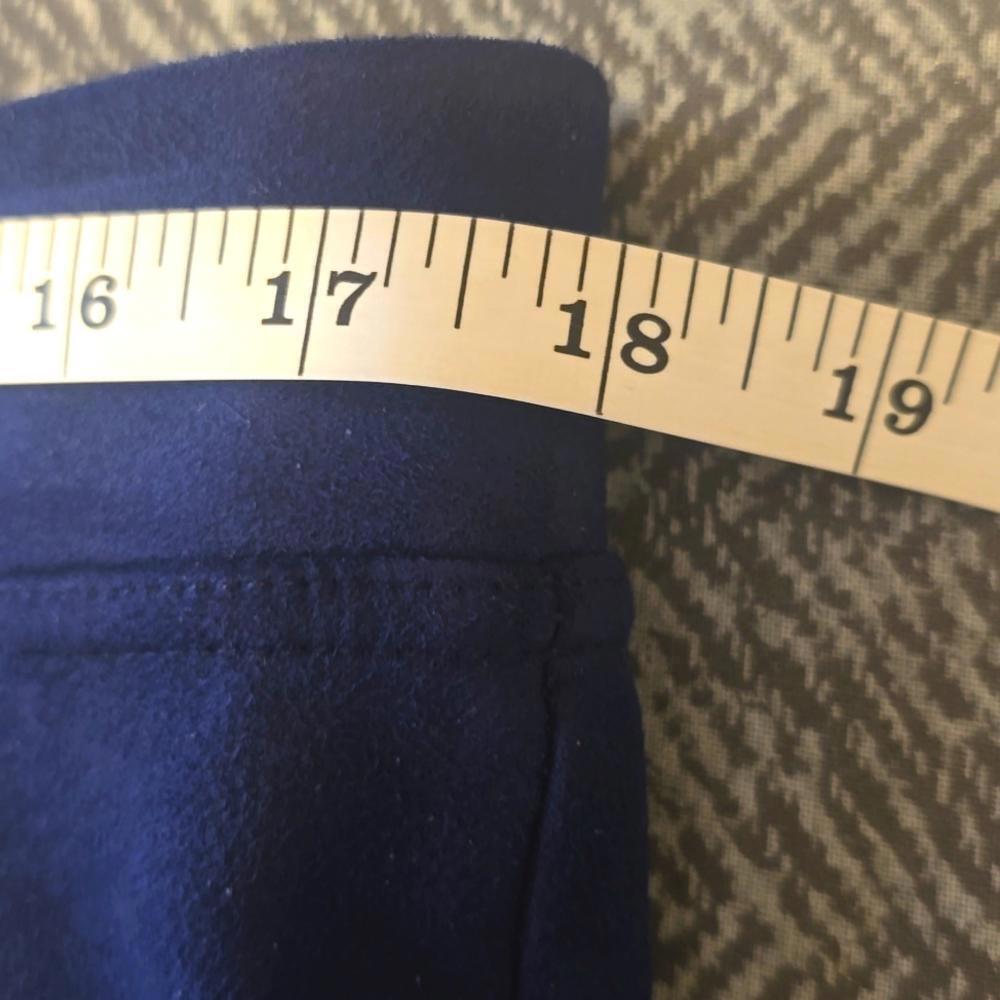 Stylish Navy Blue Leggings - Comfortable Stretch Fabric - Picture 4 of 7